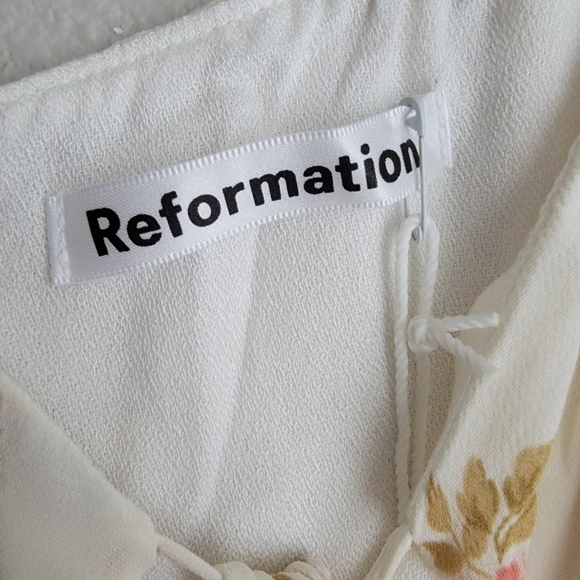 Reformation Nixie Dress in Mildred size 0 NWT - Picture 11 of 13